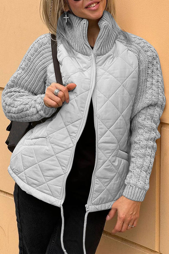 REINA™ - Quilted Knit Jacket