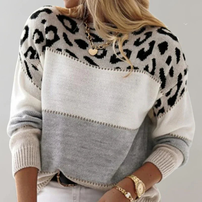 VERA™ | Elegant Leopard Sweater