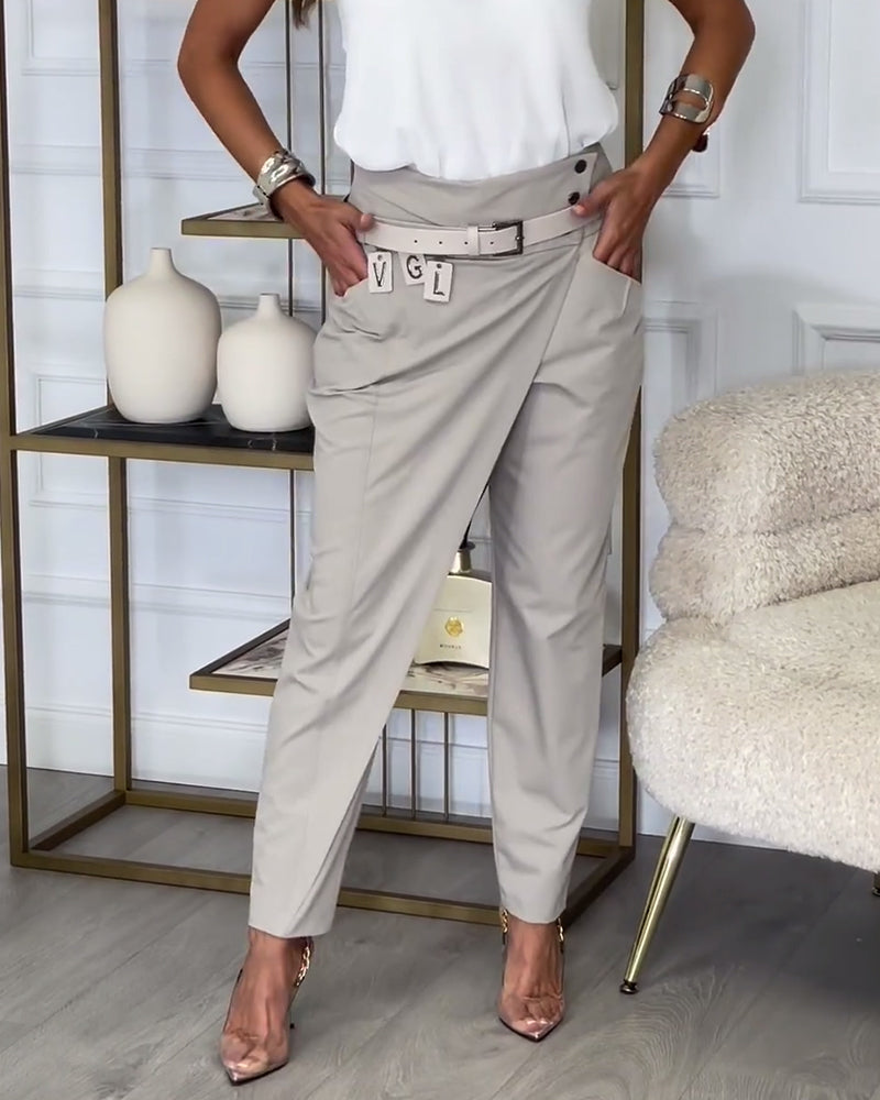 EMILIA™ - High-Waist Pants + Free Belt
