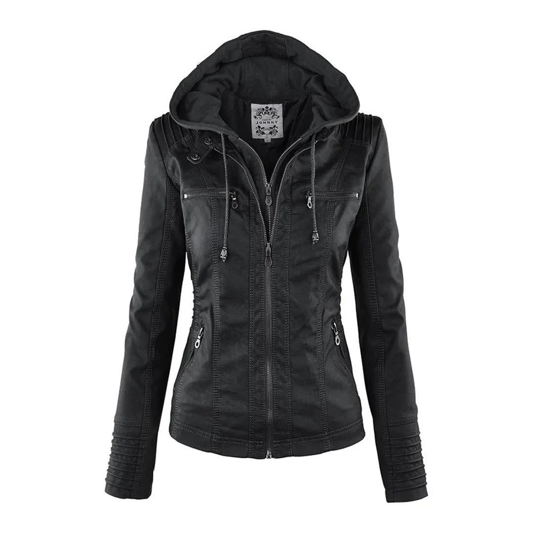 WILLOW™ | Elegant Leather Jacket