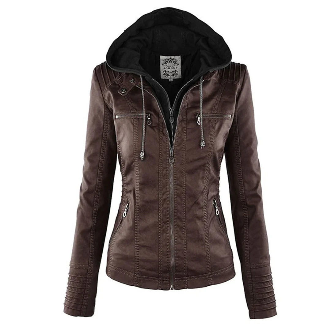 WILLOW™ | Elegant Leather Jacket
