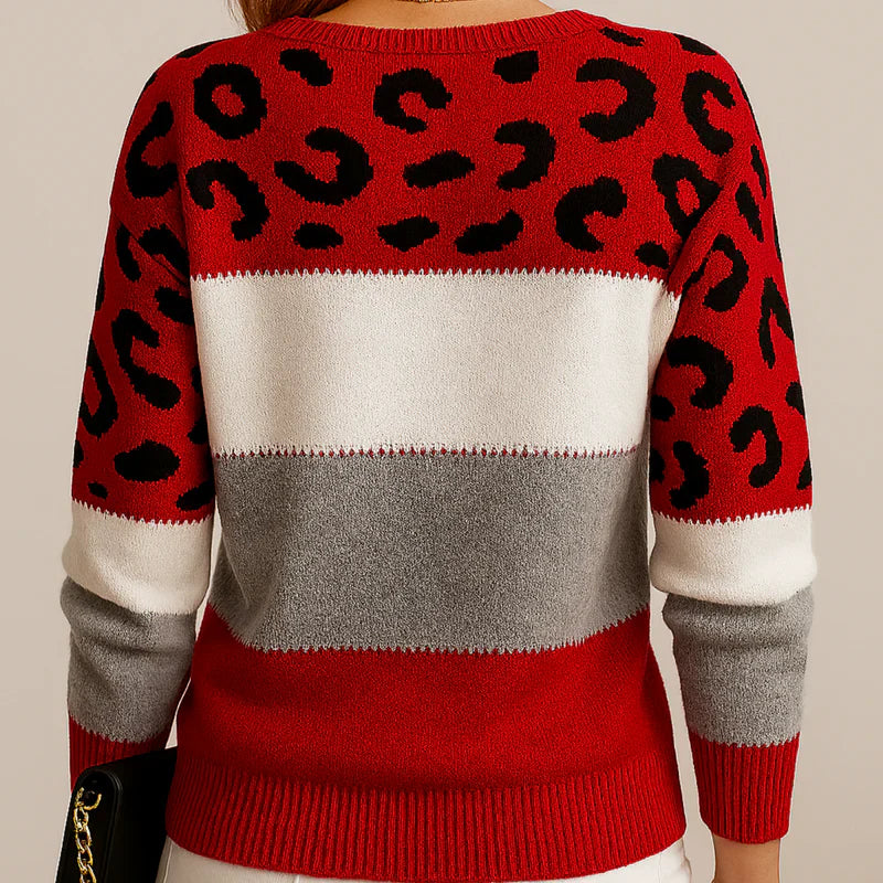 VERA™ | Elegant Leopard Sweater